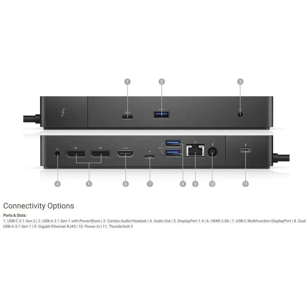 Dell Thunderbolt Dock - WD19TB (UK) 4.webp