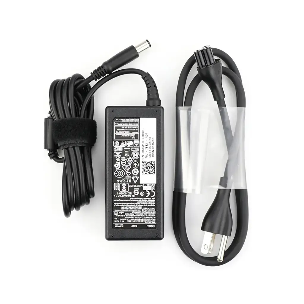 Dell 65W Adapter (PN: 6TM1C / NVV12 / G4X7T)