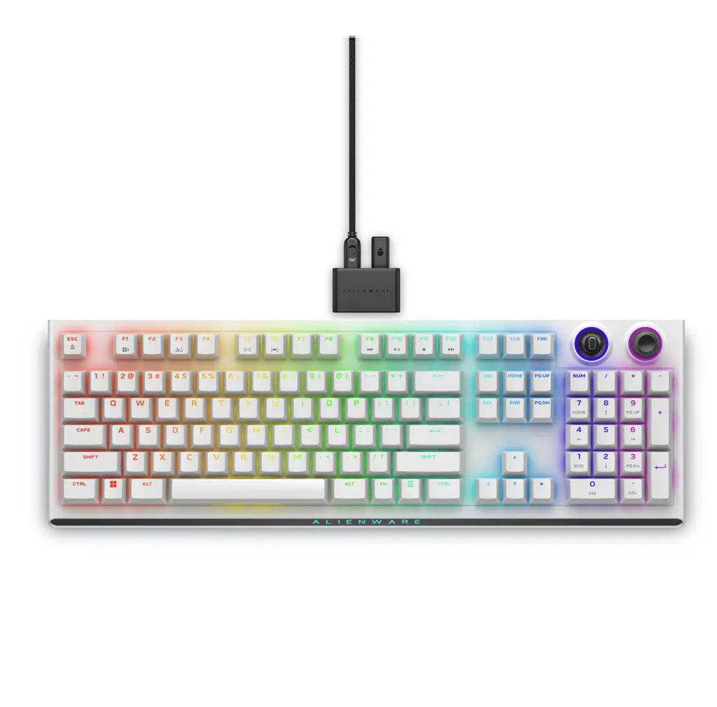 AW Tri-Mode Wireless Gaming Keyboard-AW920K-Lunar Light
