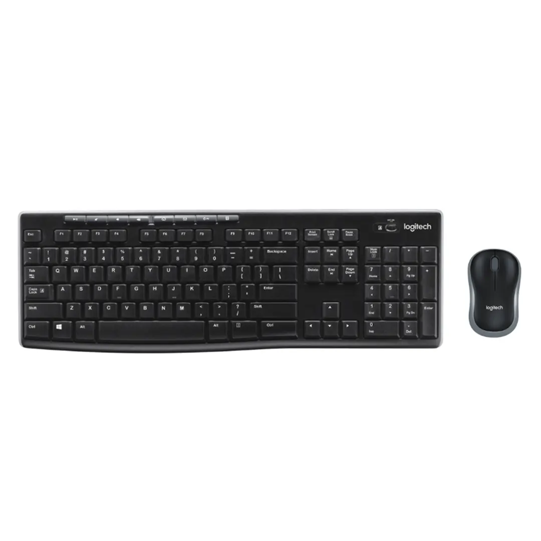 Logitech Wireless Keyboard and Mouse Combo | Model: MK270