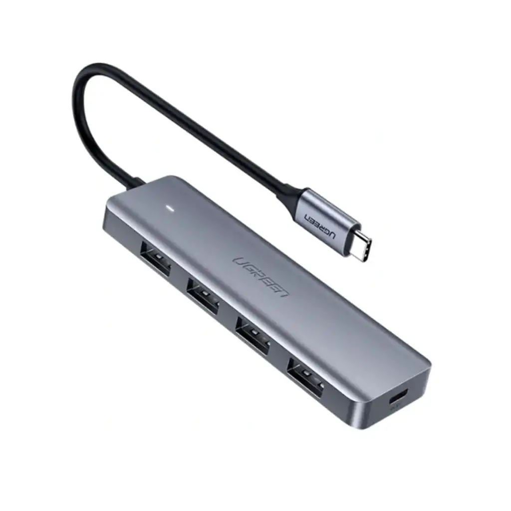 Ugreen - 4 Port USB 3.0 Hub with Type-C (Model: CM219)