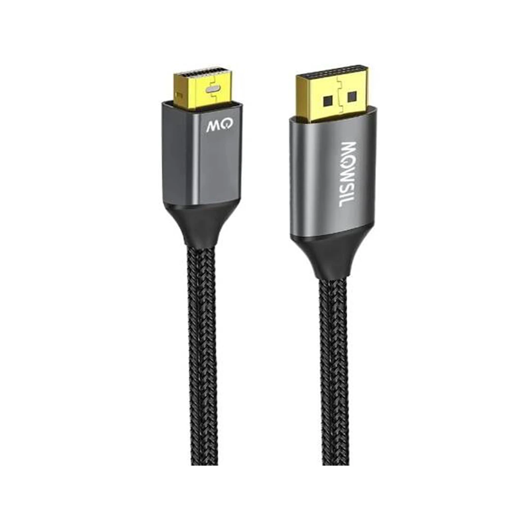 Mowsil - Mini DisplayPort to DP 4K (M/M) 2M Cable (MOMD2D2)