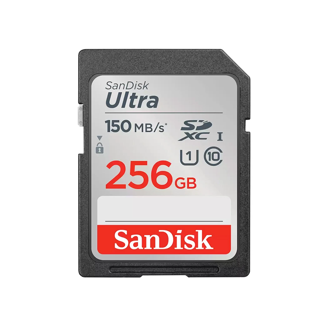 SanDisk Ultra 256GB SD Card | SDXC UHS-I