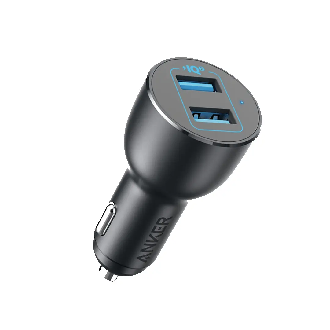 Anker PowerDrive III 2-Ports 36W Alloy | Model: A2729H11