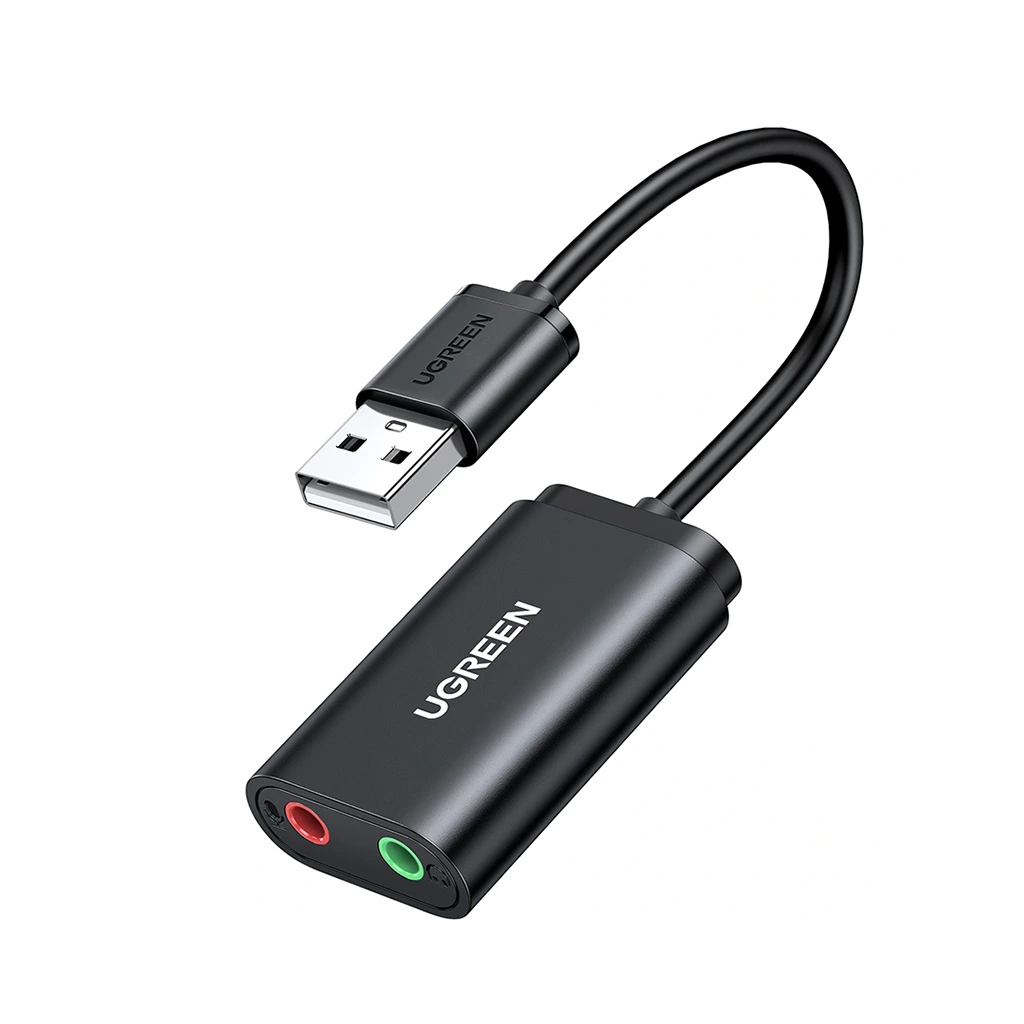 Ugreen - USB 2.0 Hub External Stereo Sound Adapter (Model: US205 | P/n: 307248)