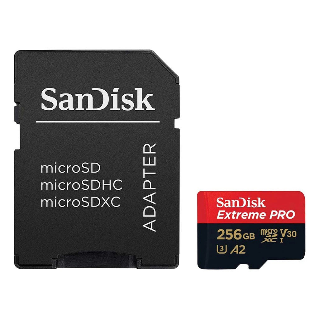 SanDisk Extreme PRO 128GB Micro SDXC Card with Adapter