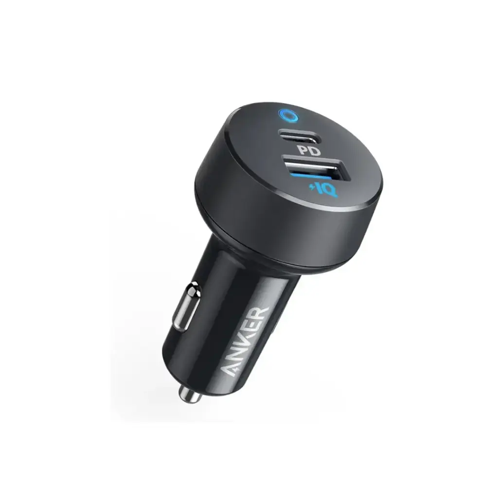 Anker Power Drive PD+2 Dual Port High - Speed 35W Car Charger for Phones & Tablets | Model: A2732HF1