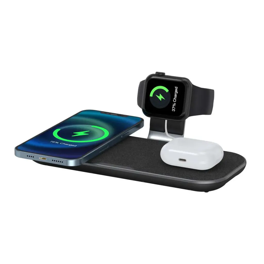 WiWU Power Air 15W 3 in 1 QC3.0 PD30W Wireless Charger | Model: PA3INB 