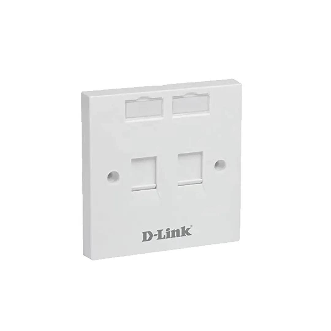 D Link D-NFP-OWHI42 UK 4 gand Faceplate