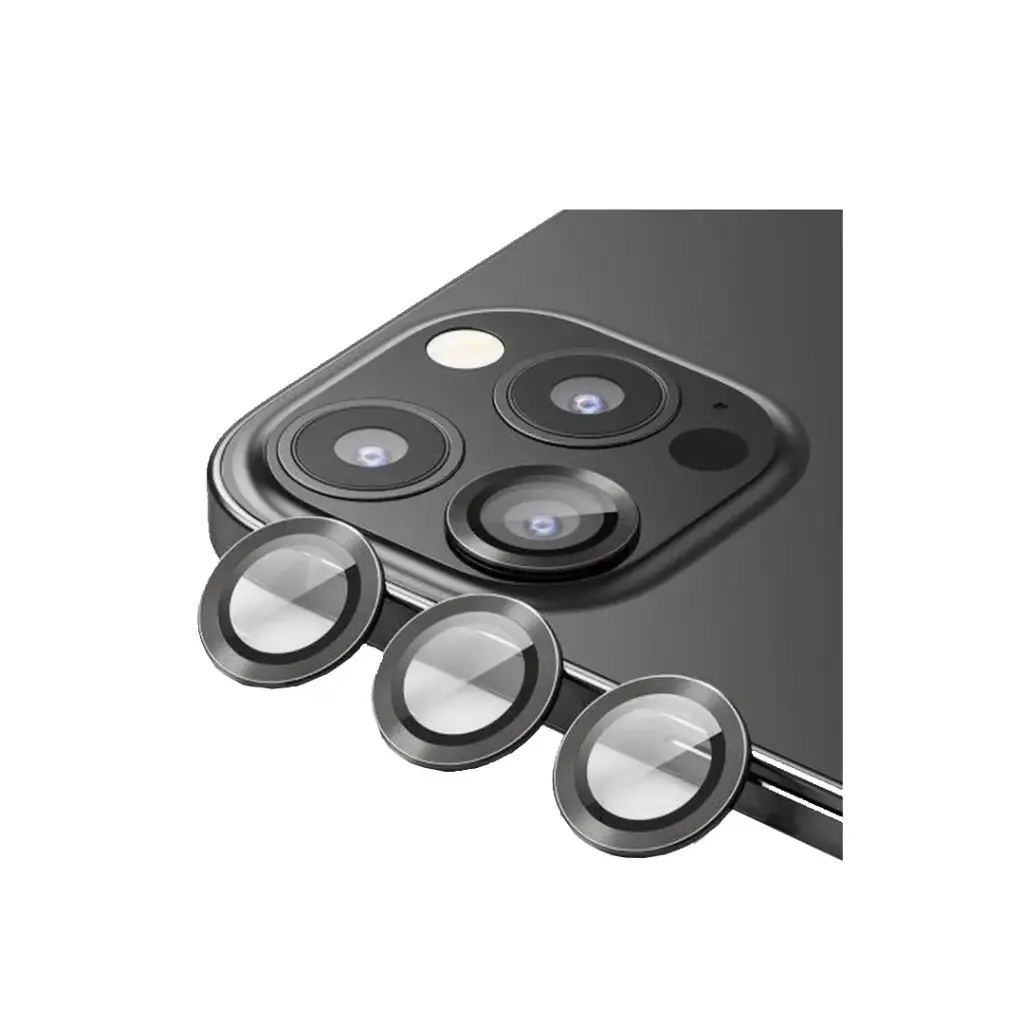 Camera Film  IPhone 13 Pro Max  - 9H Hardness of Glass Scratch Resistant  (Rose Gold)