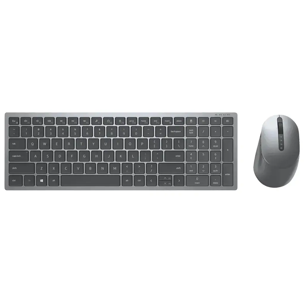 Dell Premier Multi-Device Wireless+Bluetooth Keyboard and Mouse | Model: KM7321W