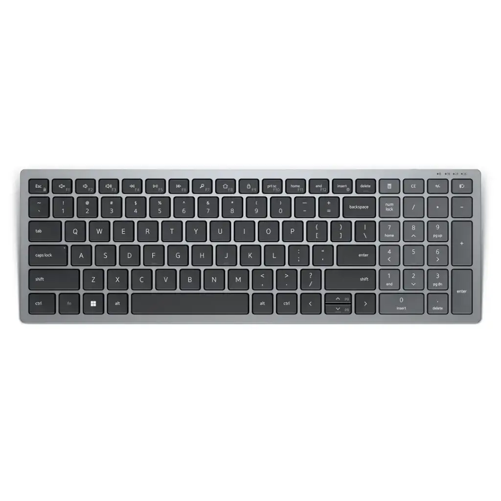 Dell Compact Multi-Device Wireless+Bluetooth Keyboard US English | Model: KB740