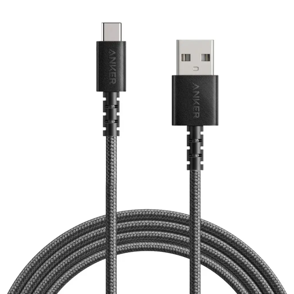 Anker PowerLine Select+USB - A to USB-C 2.0 Cable 6ft/1.8m | Black | Model: A8023H11 