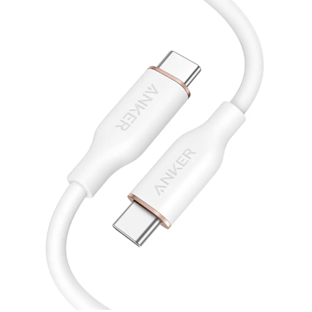 Anker Powerline III Flow USB-C with Lighting connector 6ft 1.8m | White | Model: A8663H21