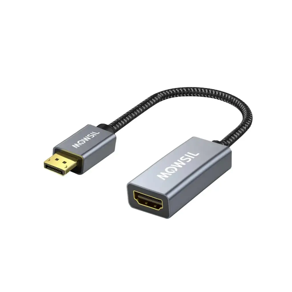 Mowsil - DP (M) to HDMI (F) 4K Adapter (Braided) - MOHDV / MODHD