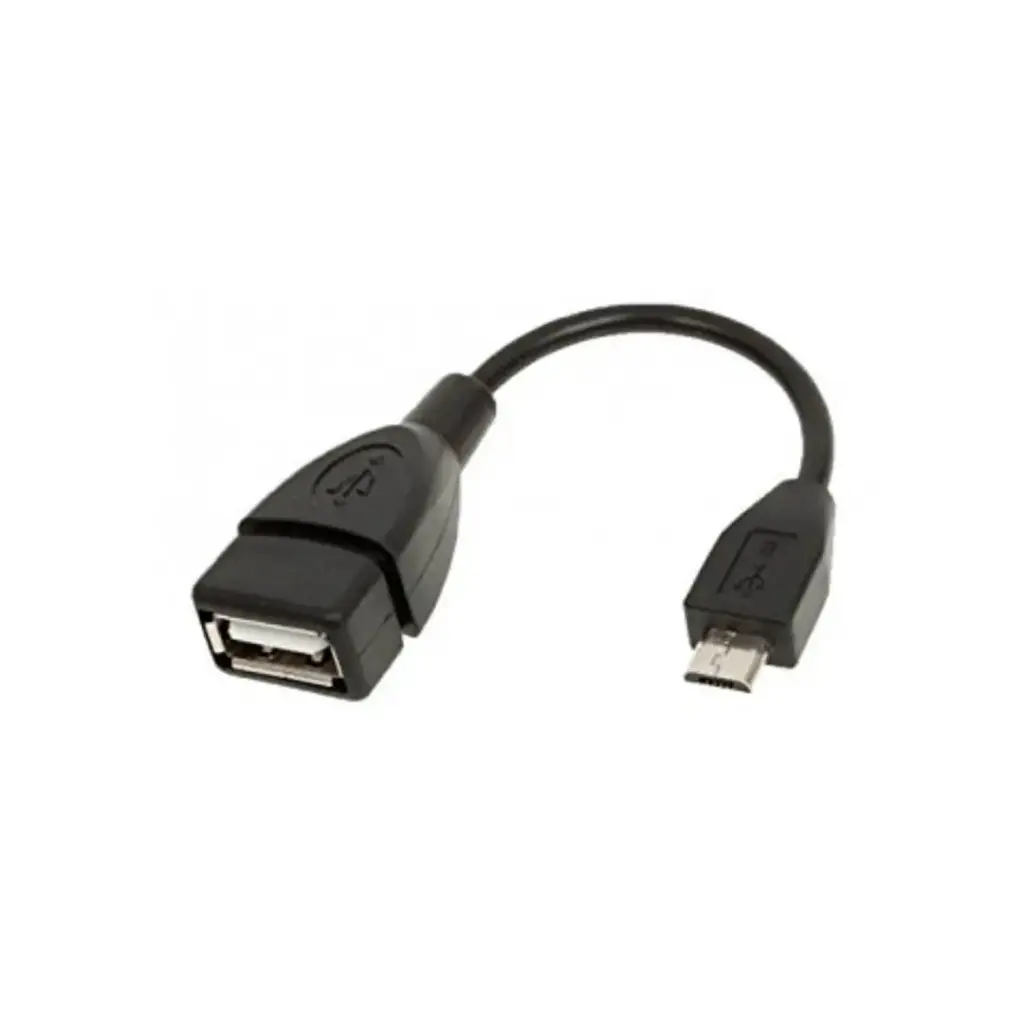Power Sync - Cable- USB 2.0 (F) to Micro UGB (M) OTG Cable
