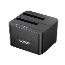 FIDECO (YPZ04-S2-U3) USB 3.0 Dual Bay HDD Docking Station
