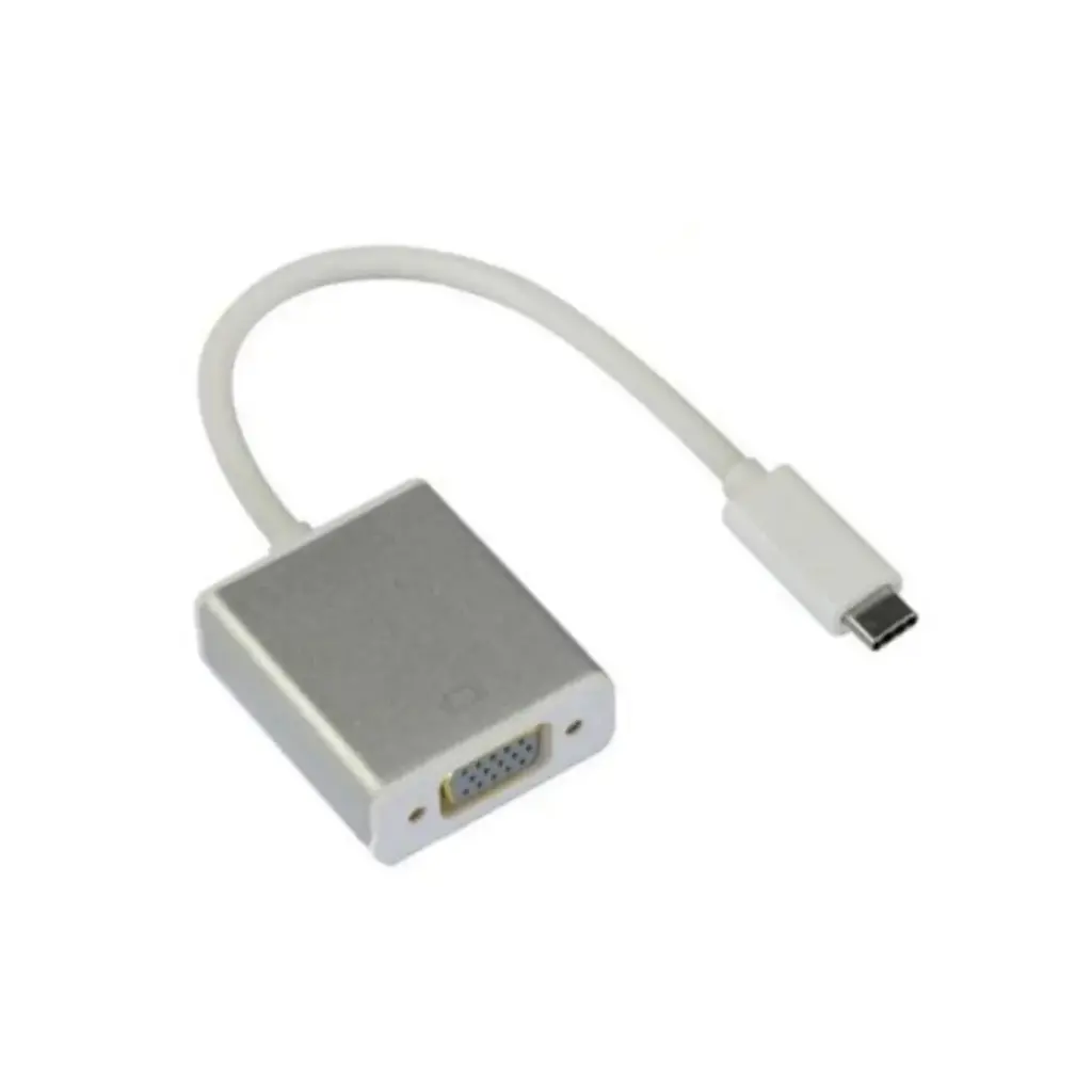 Superspeed - Type-C (M) to VGA (F) Multiport Adapter
