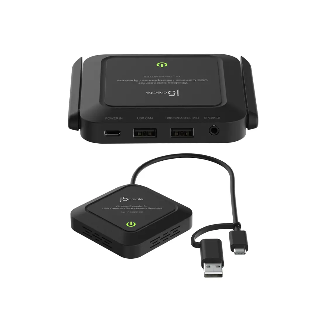 J5 - Wireless Extender for USB Camera/ Microphone / Speaker | Model: JVW120