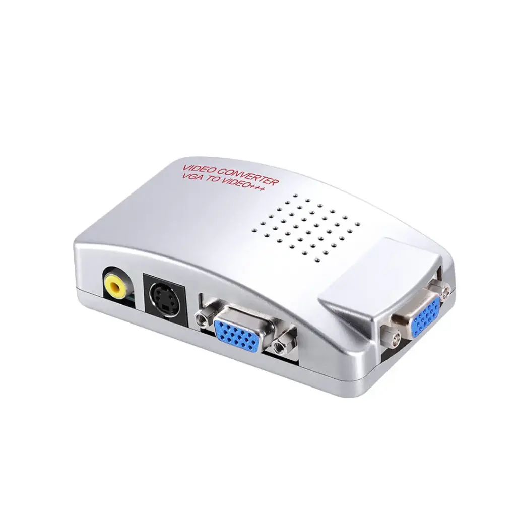 VGA to AV Convertor (High Resolution Video VGA Conversion) 