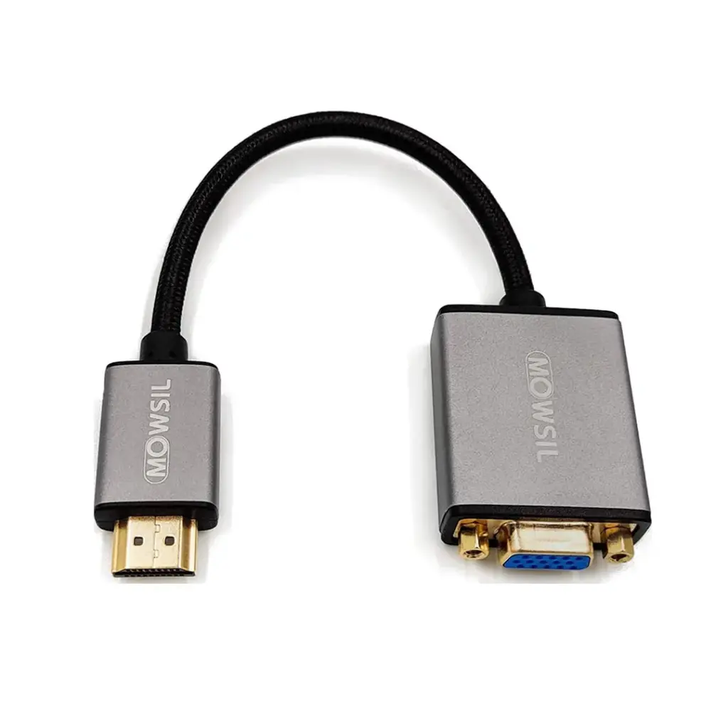 Mowsil - HDMI (M) to VGA (M) Adapter - MODHD