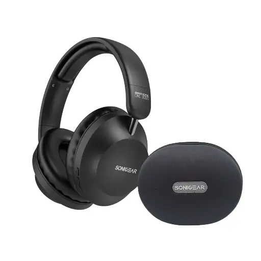 SonicGear Airphone DNC 3000 + Eva Headphone Pouch