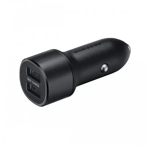 Samsung Car Charger Dual USB Port/ 15W Fast Charge without Cable | Model: EP-L1100 