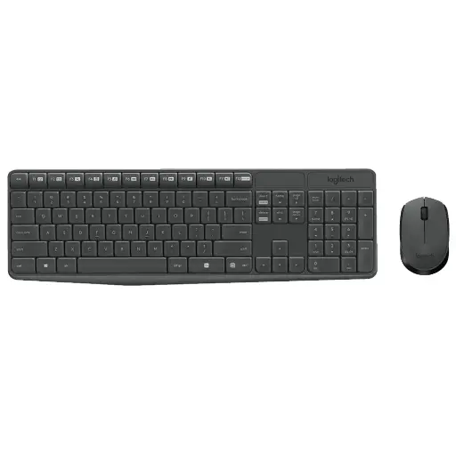 Logitech Combo Wireless Keyboard & Mouse | Model: MK235