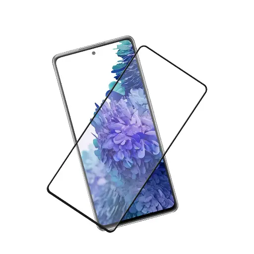 Premium Glass Samsung S20 FE -  5D Sreen Protector 6D/9H (Curved Glass / Tailored True Machine Mould) | Black