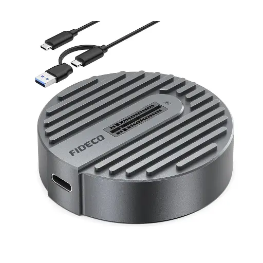 FIDECO (M203CP) M.2 Nvme/SATA SSD Enclosure USB 3.2