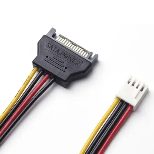 TinyTech - SATA 4pin-f  to 15P-M - CB-PW4F/S15M