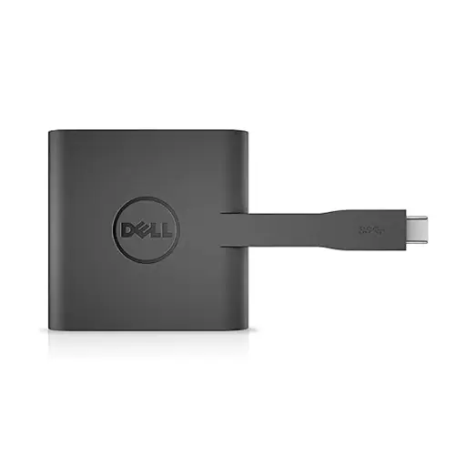 Dell Adapter USB Type-C USB to HDMI/VGA/Ethernet/USB3.0 Adapter | Model: DA200 