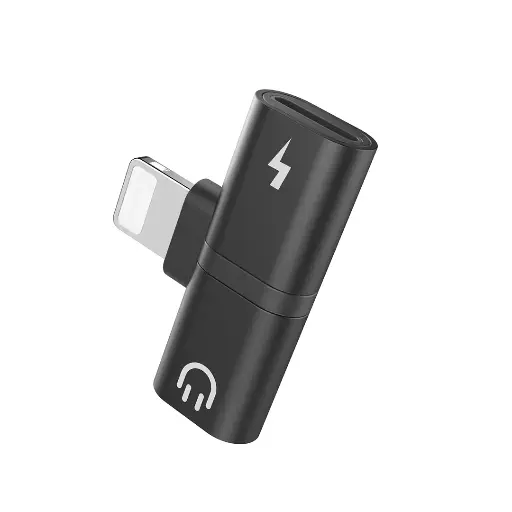 Tofu Life - Lightning to Lightning + AUX OTG adapter 2 in 1 