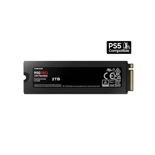 Samsung Heatsink 990 Pro SSD 2TB M.2