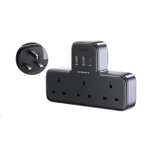 Ugreen - 6-in-1 30W Power Outlet Extender (Model: S530)